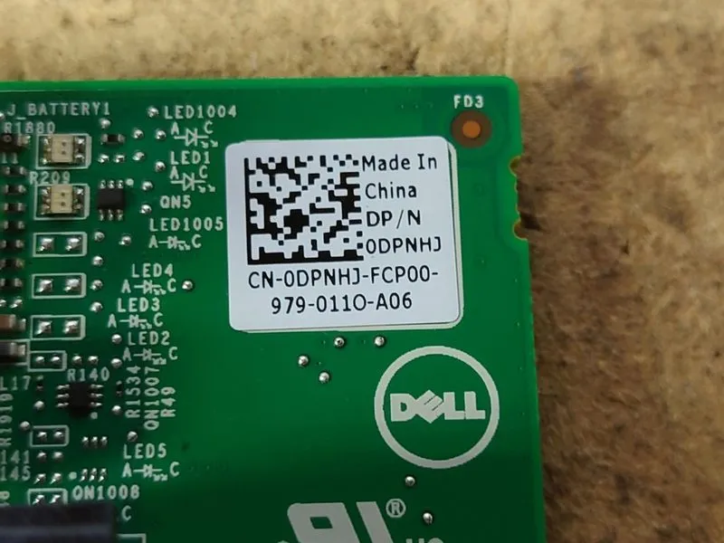 Сервер Dell PERC H740P SAS RAID 8GB Cache 12Gb/s PCI-e PowerEdge 0DPNHJ 3JH35 1M — фото лота 3