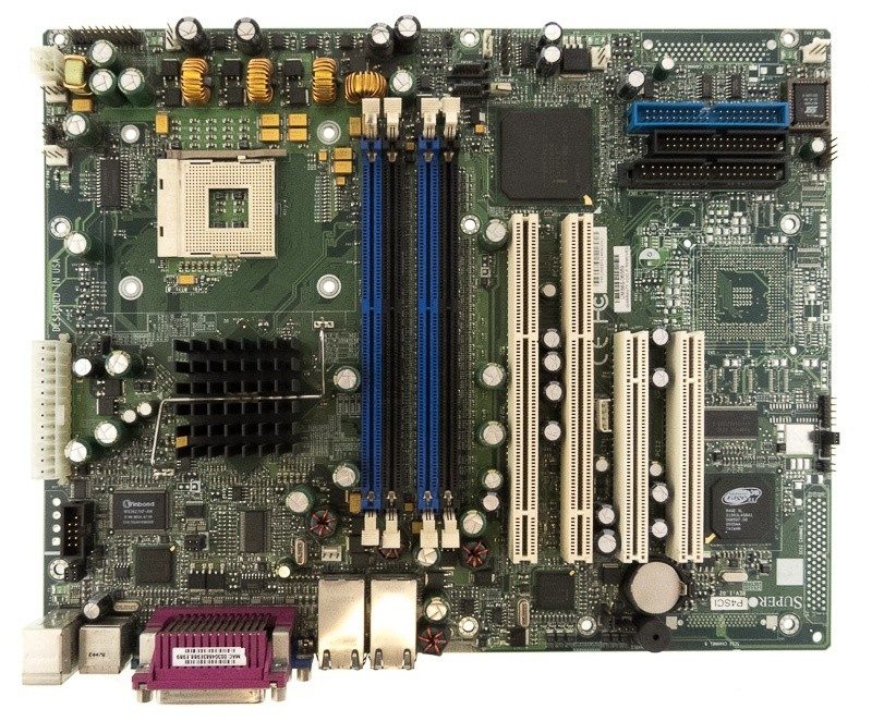 Материнская плата SuperMicro P4SCI Rev:1.02 Socket 478 Motherboard