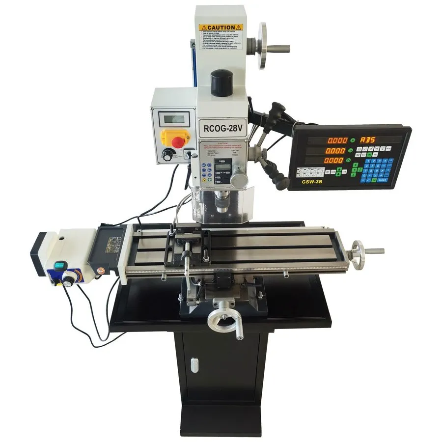 Оборудование ЧПУ R8 110V Precision Metal Drilling And Milling Machine RCOG-28V A
