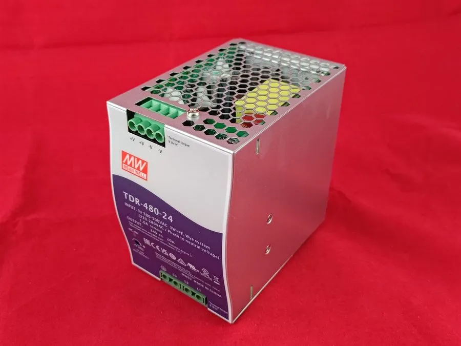 Блок питания Mean Well TDR-480-24 Industrial DIN Rail Power Supply 24VDC 20A 480
