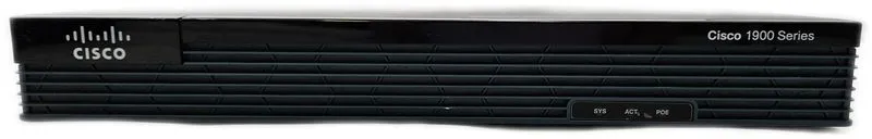 Маршрутизатор Cisco 1921/K9 2 Port Gigabit Integrated Services Router — фото лота 2