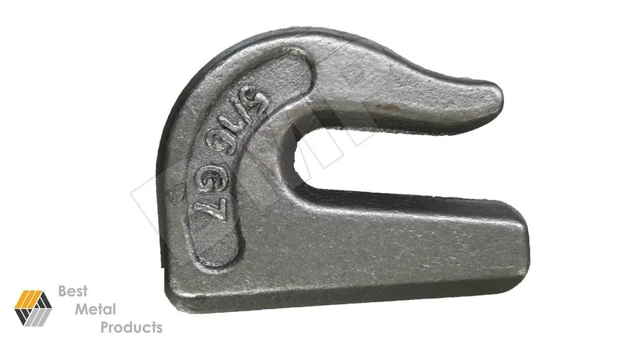 Складское оборудование 10 Weld On Grab Chain Hooks 5/16" G70 WLL 4,700 Bucket Tr