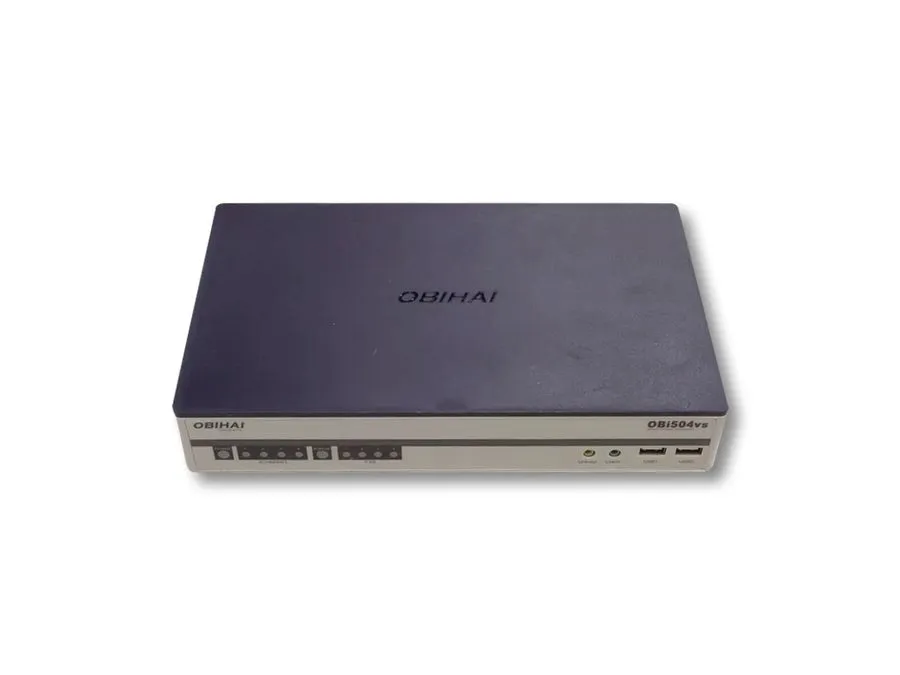 Блок питания Polycom Obihai OBi504vs 4-Port VoIP Gateway OBi504 4 FXS No Power S