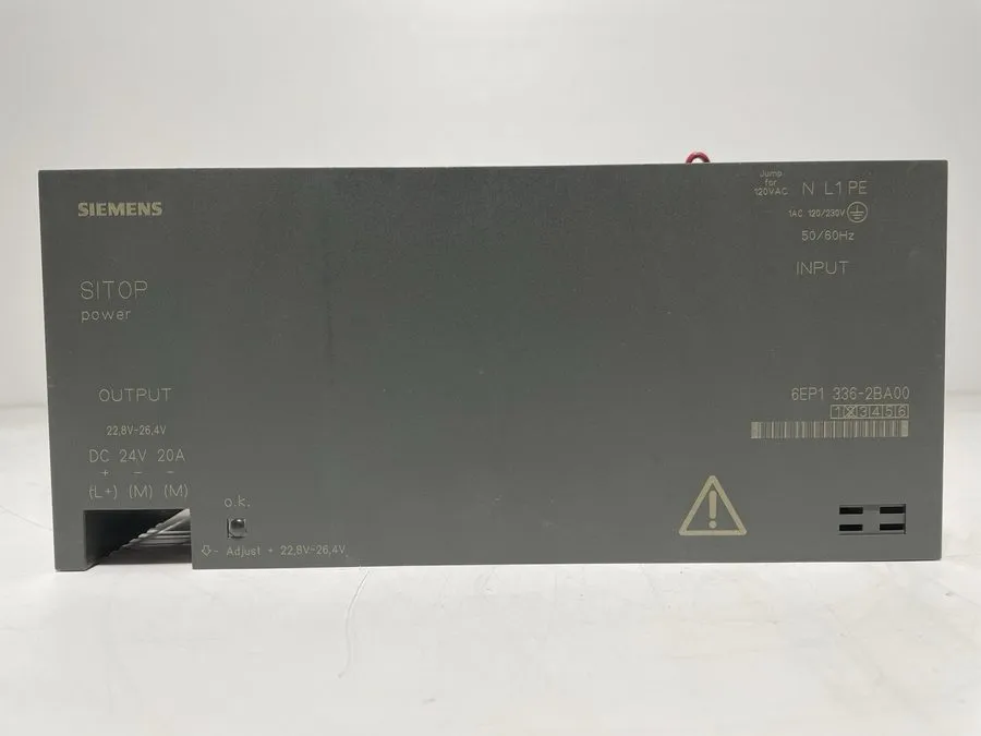 Блок питания Siemens SITOP Power Supply 6EP1 336-2BA00 50/60Hz 22.8V 26.4V DC 24