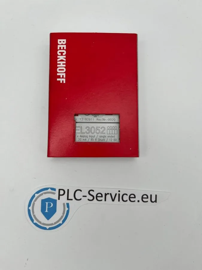 Модуль ввода-вывода EL3052 Beckhoff Ethercat Terminal, 2-Channel, 4-20mA