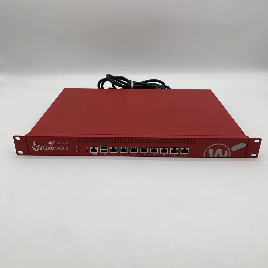 Межсетевой экран WatchGuard FireBox M200 ML3AE8 8-Port Gigabit Ethernet Network 