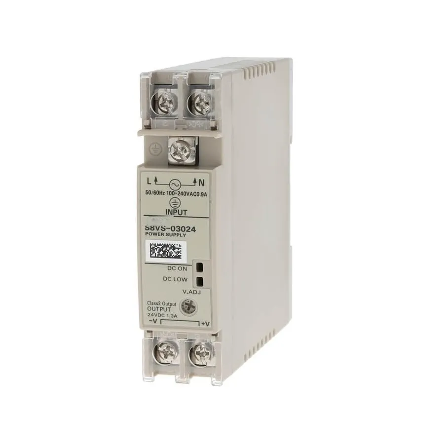 Блок питания S8VS-03024 DIN-Rail Switching Power Supply 24 V DC 1.3 A (31.2 W) S