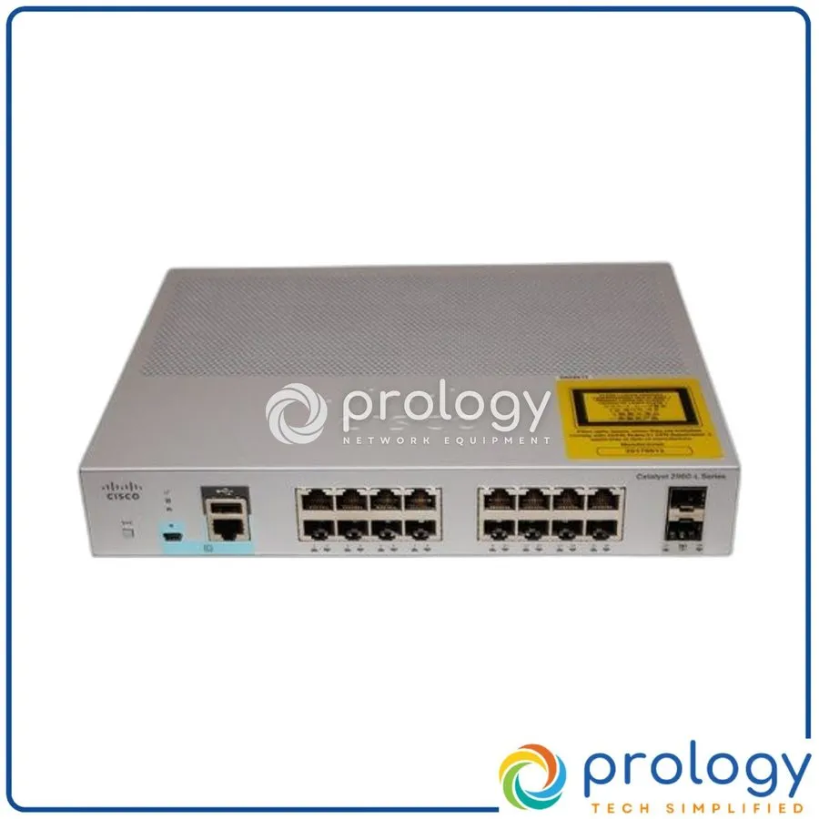 Коммутатор Cisco WS-C2960L-16TS-LL 16 Ports Managed Switch