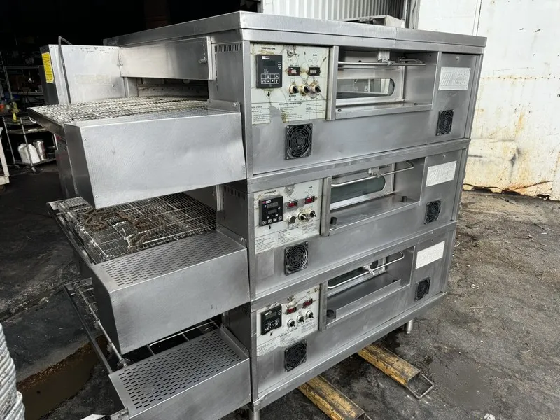 Конвейер Middleby Marshall PS570G Triple Stack Pizza Oven Conveyor Natural Gas — фото лота 2