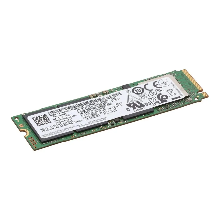 SSD-накопитель Samsung PM981a 256GB NVMe M.2 SSD PCIe Gen3 x4 MZVLB256HBHQ HP L5