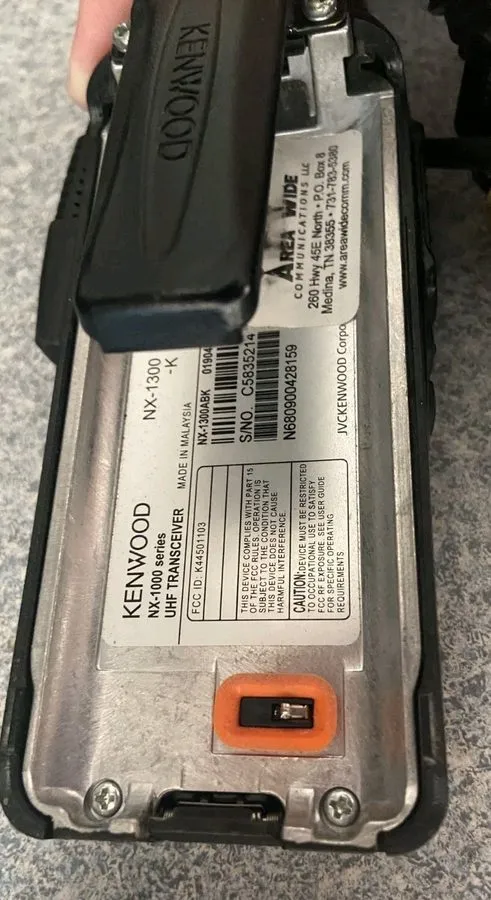 Радиостанция Kenwood NX-1000 Series (NX-1300-K5) UHF Transceiver Two-Way Radio — фото лота 3