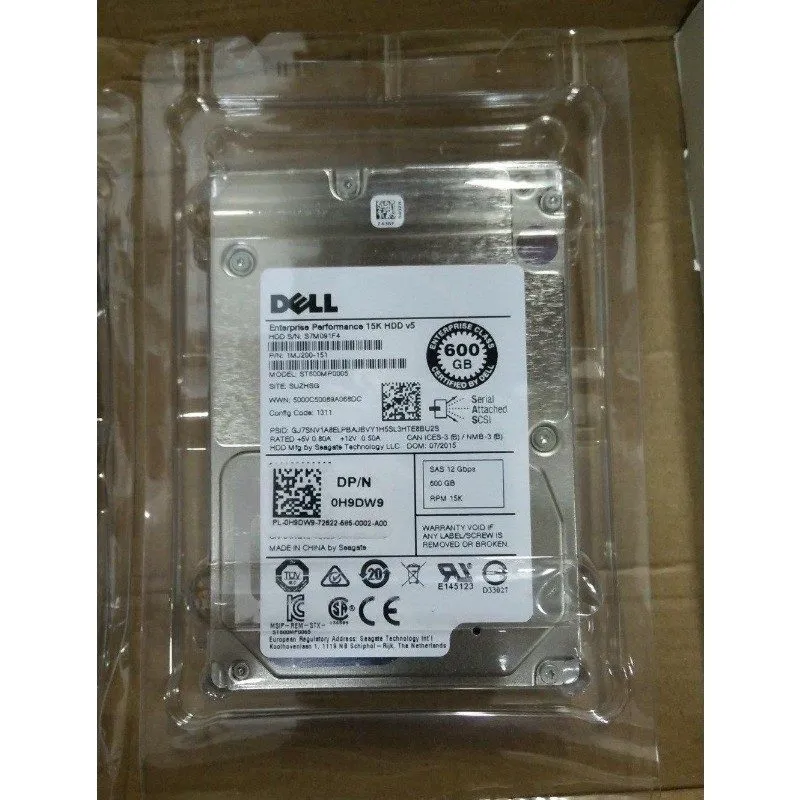 Сервер Dell 0XXTRP ST600MM0069 600GB 10K 12Gbps SAS 2.5 Inch Server Hard Drive