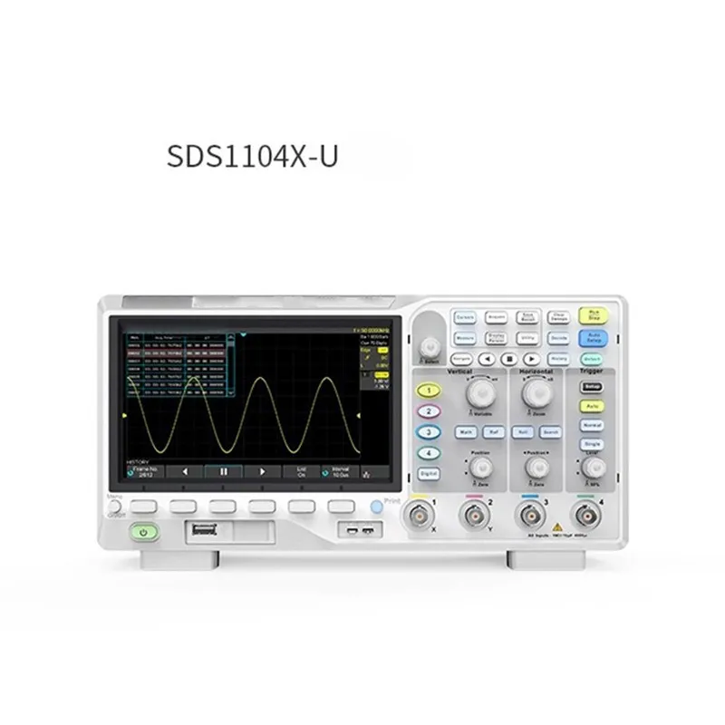 Осциллограф Siglent SDS1104X-U 100 MHz / 4 Channel Digital Oscilloscope