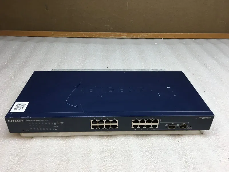 Коммутатор Netgear ProSafe GS716T v2 16-Port Gigabit Smart Ethernet Switch