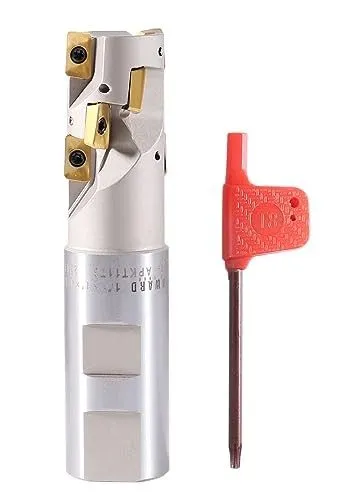 Режущий инструмент 1'' Heavy Duty Helical Indexable Weldon Shank End Mill, Apkt1