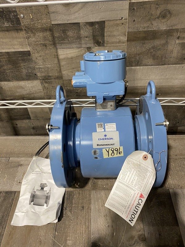 Расходомер Rosemount 8782 MS040AR1KPASA3M0N5L1D 4” MS Slurry Magnetic Flow Meter — фото лота 1