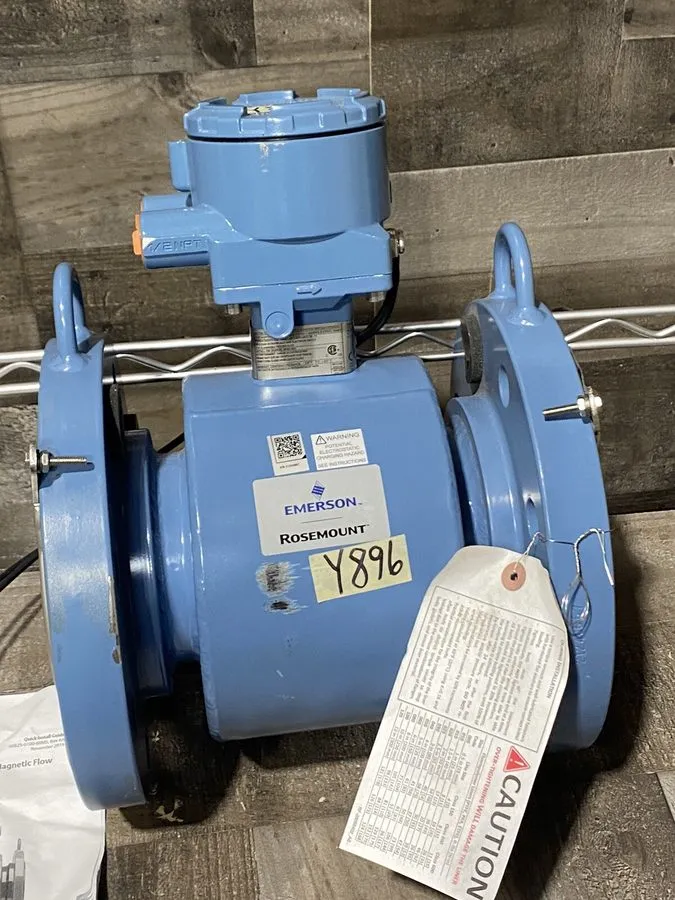Расходомер Rosemount 8782 MS040AR1KPASA3M0N5L1D 4” MS Slurry Magnetic Flow Meter — фото лота 2