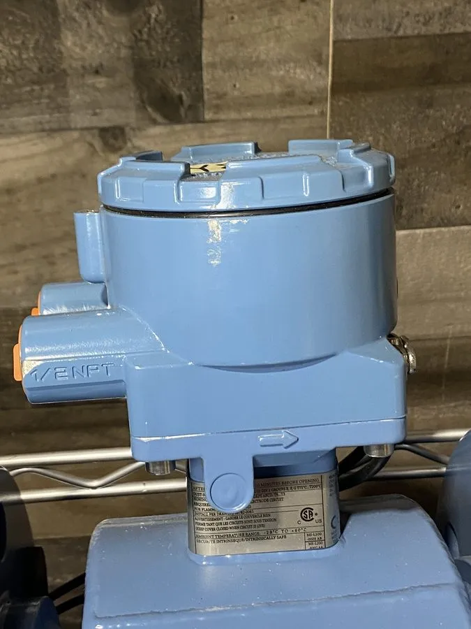 Расходомер Rosemount 8782 MS040AR1KPASA3M0N5L1D 4” MS Slurry Magnetic Flow Meter — фото лота 4