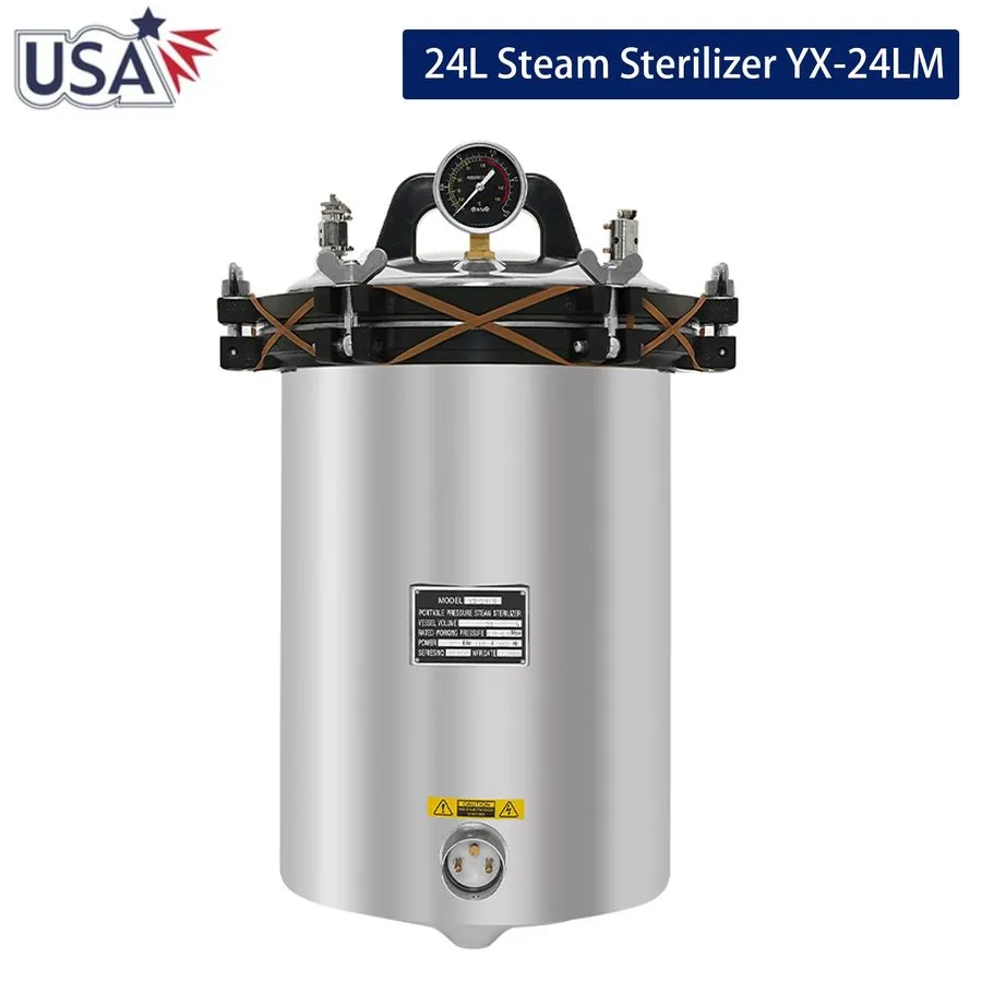 Стерилизатор Medical 24L Autoclave Steam Sterilizer/27L UV Sterilizer Cabinet St