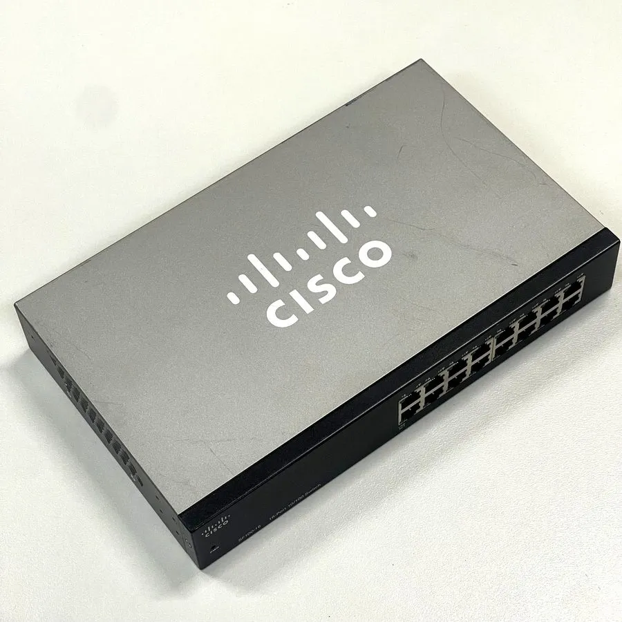 Коммутатор Cisco SF100-16 V02 16-Port RJ-45 10/100 Unmanaged FE Switch