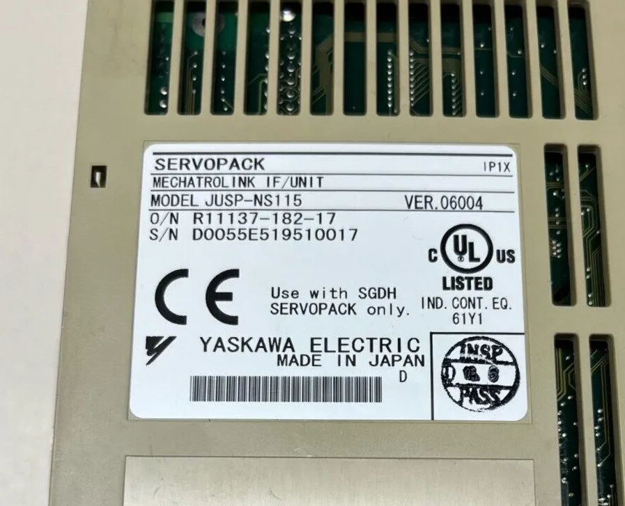 Сервопривод Yaskawa KCC-REM-Yec-SGDH02AE1-004 200V Servopack SGDH-02AE