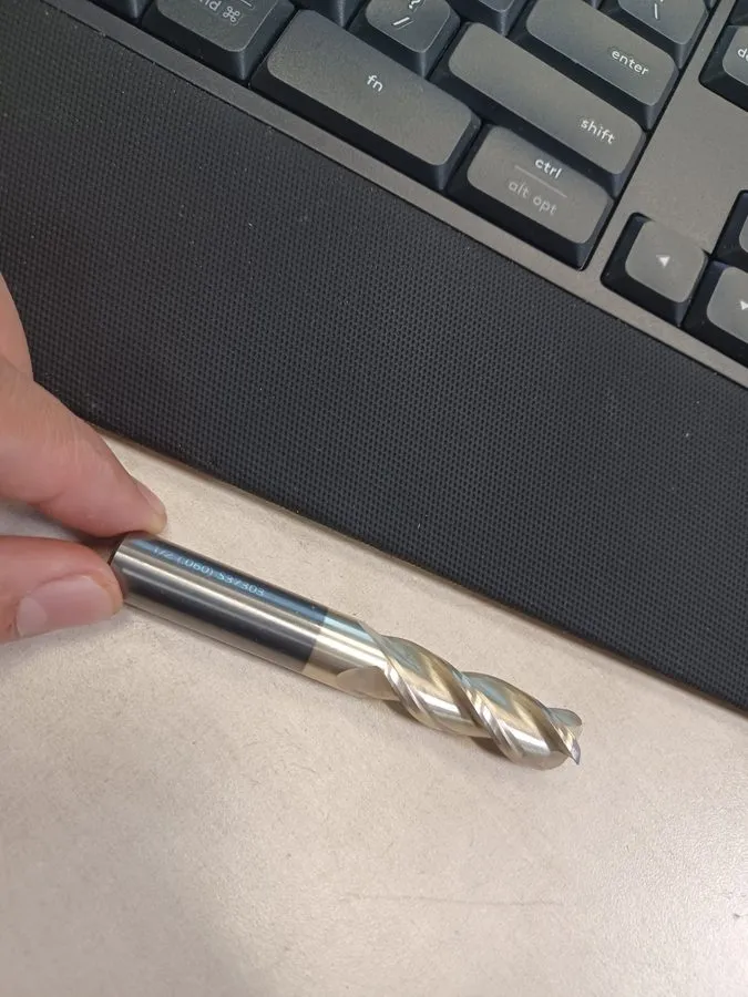 Режущий инструмент 1/2 (.060) 537303 3Flute 3-1/2 Uncoated Bright End Mill Spira