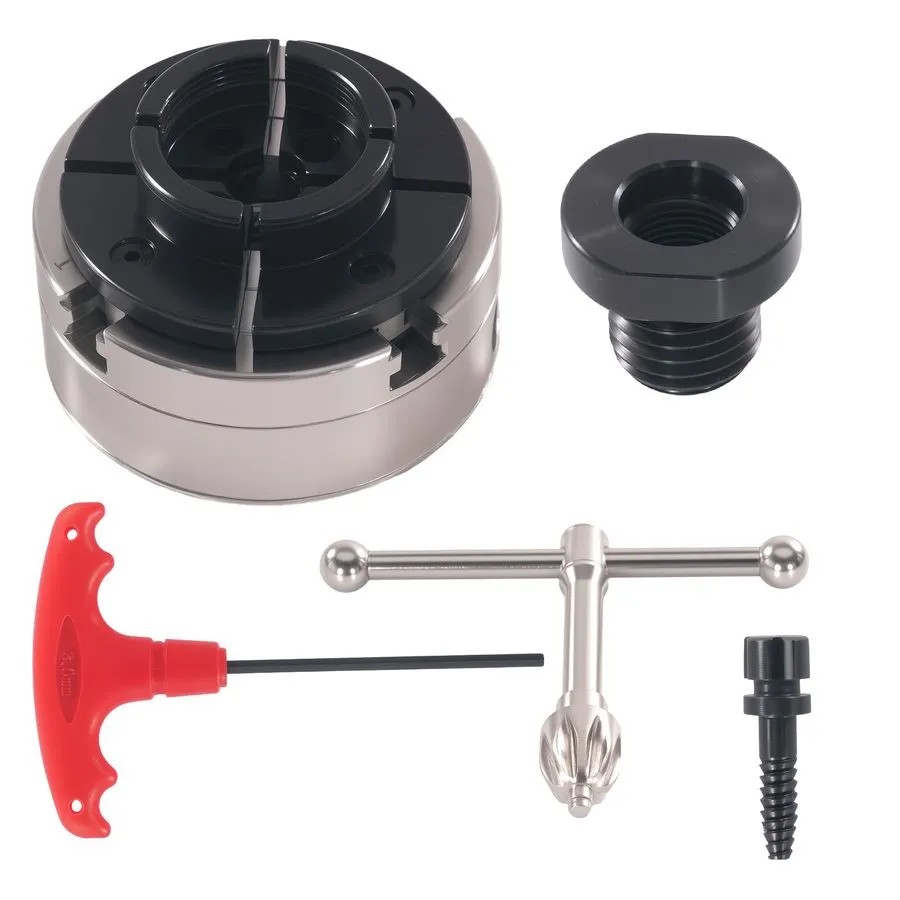 Режущий инструмент 4-Jaw Self-Centering Lathe Chuck 3.75" M33x3.5 Mount