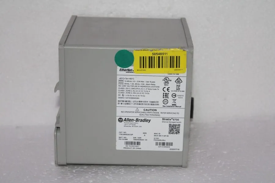 Коммутатор Allen-Bradley 1783-BMS20CGP Stratix 5700 Ethernet Switch, 18-Port w/2
