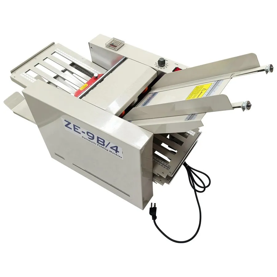 Фальцевальная машина ZE-9B/4 Automatic Paper Folder 110V Automatic Desktop Paper