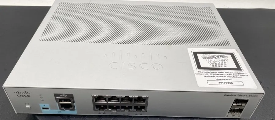 Коммутатор Cisco WS-C2960L-8TS-LL Catalyst 2960 8-Port Gigabit Ethernet Switch