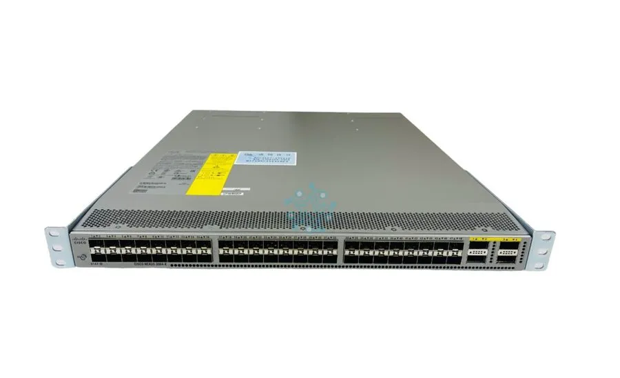 Коммутатор Cisco Nexus N3K-C3064PQ-10GX 48 SFP+ 4 QSFP+ w/ Dual DC (Reverse Air)