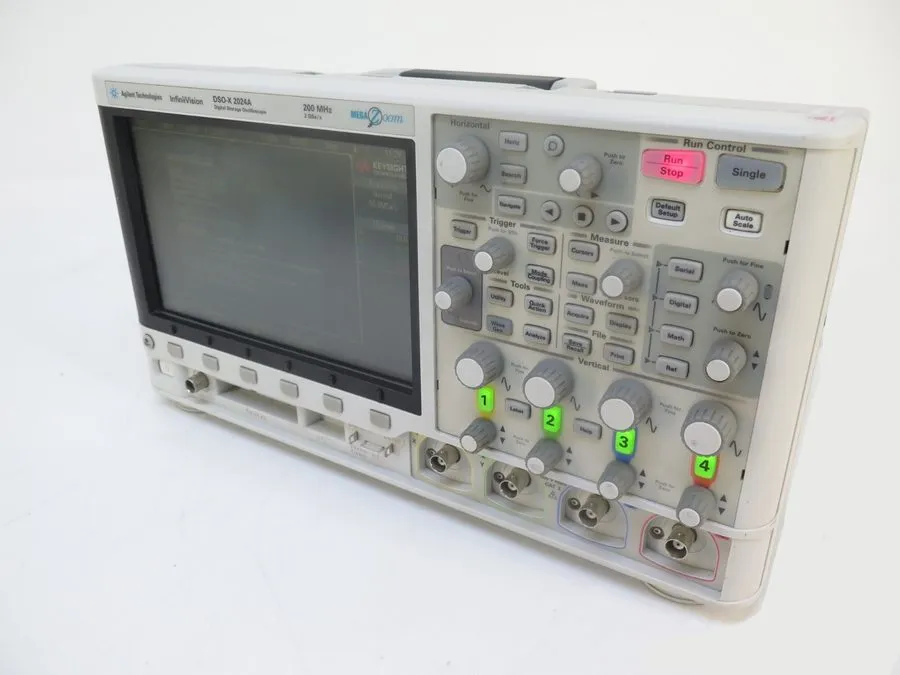 Осциллограф Agilent DSO-X 2024A 200MHz 4CH 2GSa/s Digital Storage Oscilloscope w