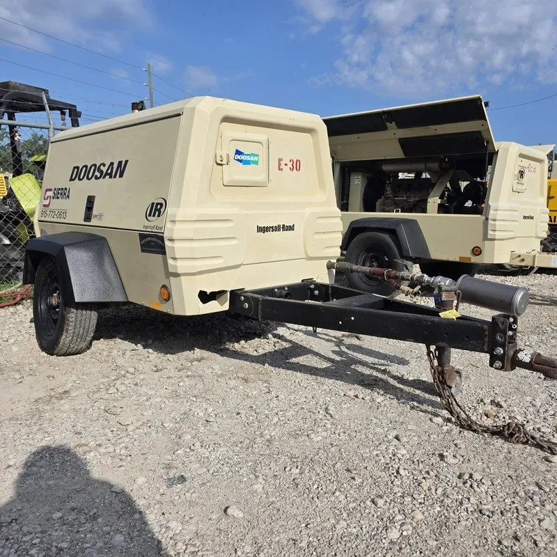 Компрессор 2012 Doosan 185CFM 125PSI Portable Air Compressor