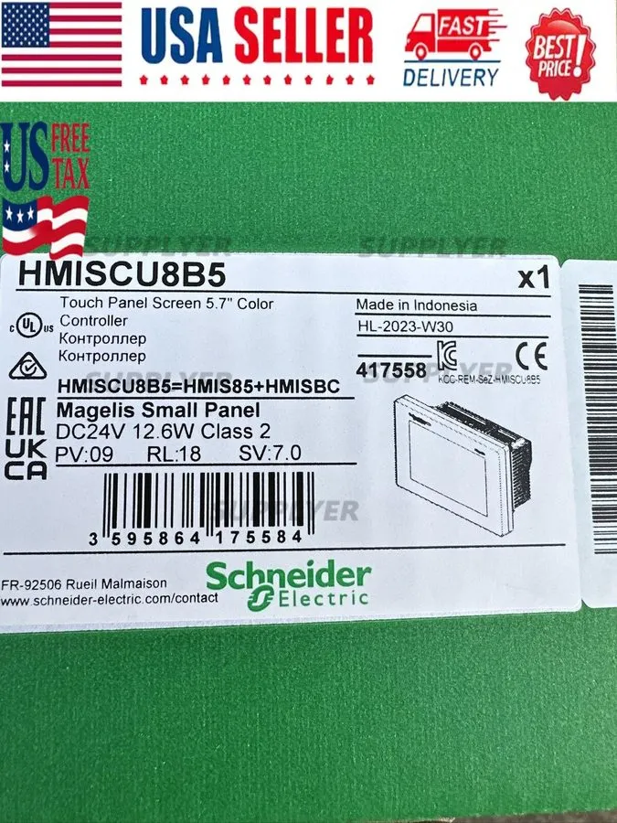 Панель оператора SCHNEIDER MAGELIS TOUCH PANEL HMISCU8B5 5.7 INCH COLOR TFT TOUC