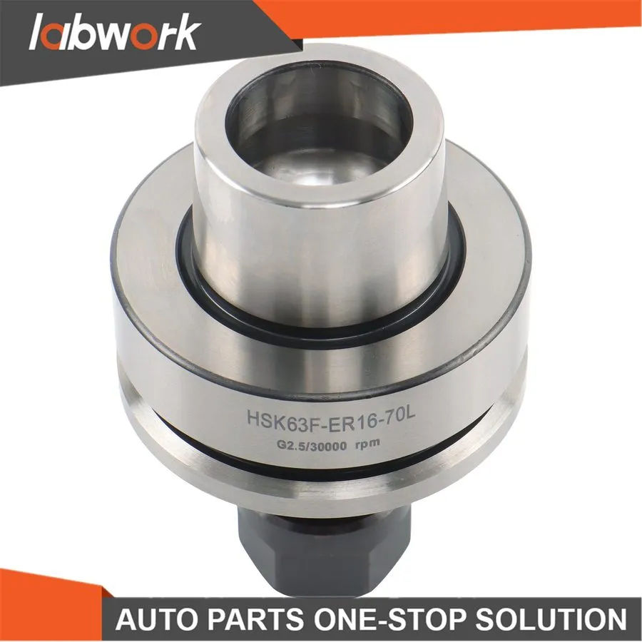 Режущий инструмент HSK63F ER32 70 Collet Chuck Tool Holder G2.5 30k RPM CNC Rout
