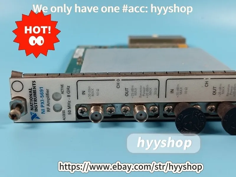 Усилитель National Instruments NI PXI-5691 RF amplifier 100KHZ-8GHZ