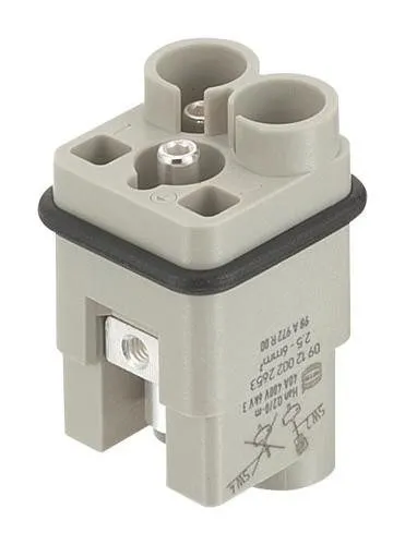 Разъём Harting 09120022653 Heavy Duty Connector, Han Q Series, Insert, 2+Pe Co