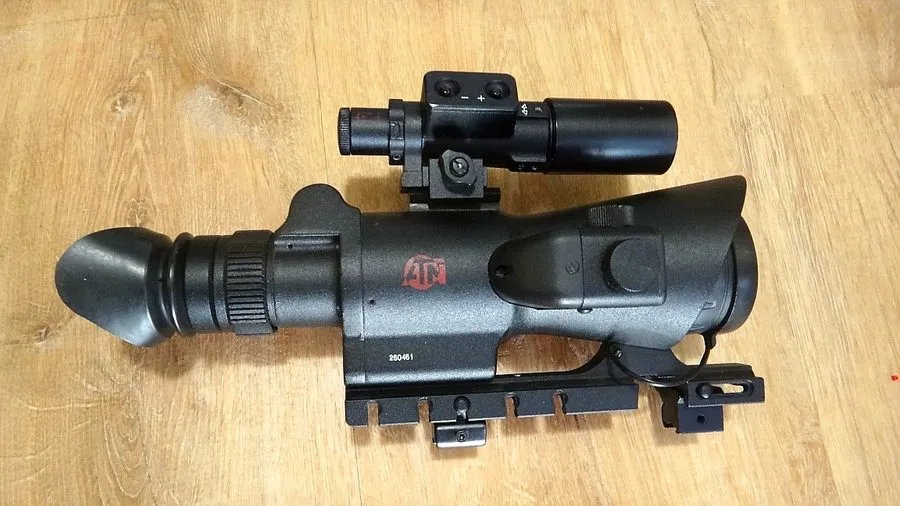 Оптико-электронная система ATN Aries MK330 Warrior Night Vision Rifle Scope w/ 4 — фото лота 2