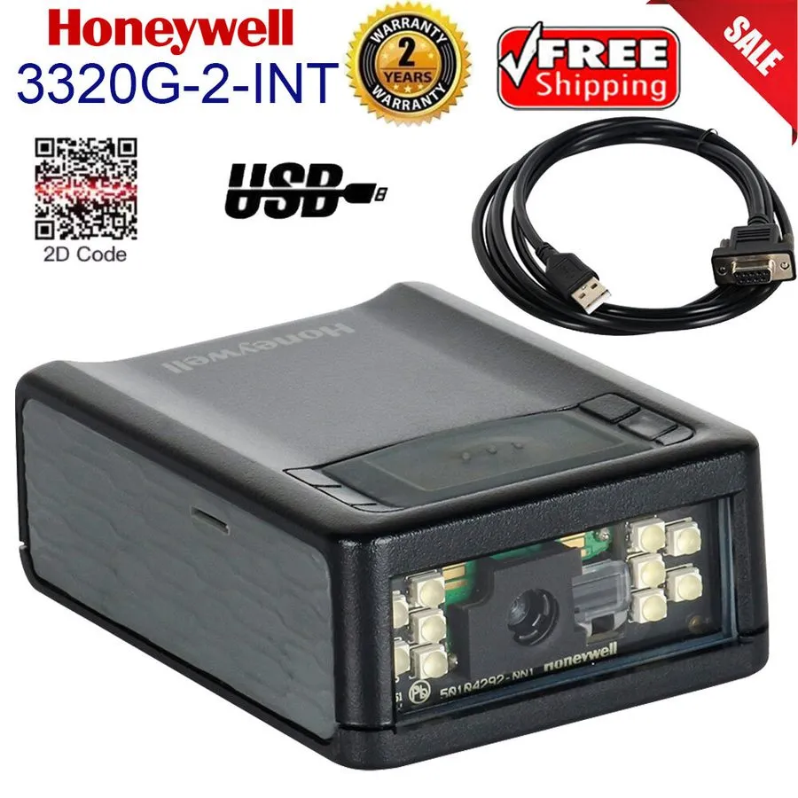 Сканер штрих-кода Honeywell Vuquest 3320G-2-INT Area-Imaging 2D USB Barcode Scan