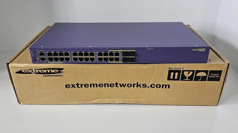 Коммутатор Extreme Networks Summit X440-24T Gigabit Switch Model 16503 w/ Rack M