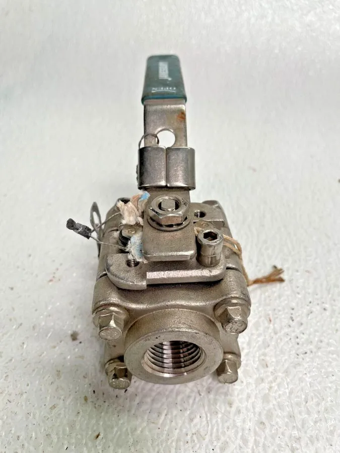 Клапан JAMESBURY 4MB-3600-XTB2 Stainless Ball Valve 1/2" NPT x SW, 1915-CWP / 47 — фото лота 1