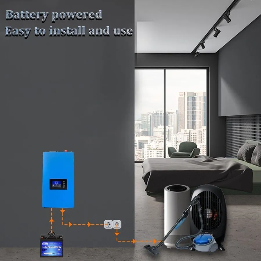 Аккумулятор 1000W Solar Grid Tie Inverter w/Limiter MPPT Pure Sine Wave DC26-60V — фото лота 2