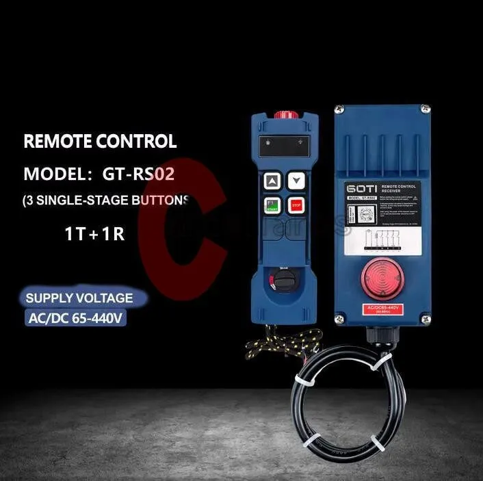 Таль GT-RS02 Industrial Radio Wireless Crane Hoist Remote Control Switch 1T+1R
