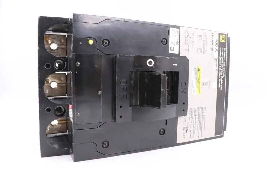 Автоматический выключатель SQUARE D LHP36000M 400A 3-POLE CIRCUIT BREAKER, 600V  — фото лота 2