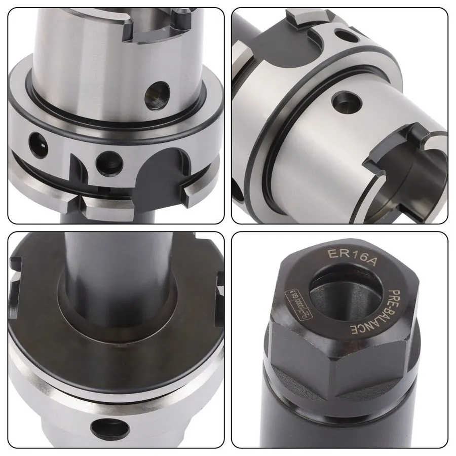 Режущий инструмент HSK63A-ER16A Collet Chuck Tool Holder 160mm Projection G2.5 3 — фото лота 2