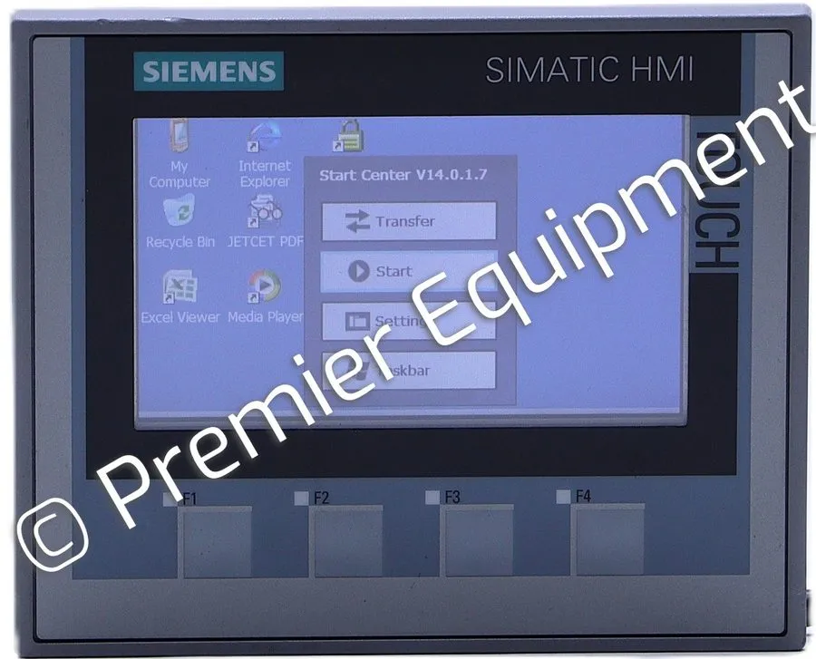 Панель оператора SIEMENS KTP400 Comfort Touch Panel 6AV2124-2DC01-0AX0 6ES7972-0