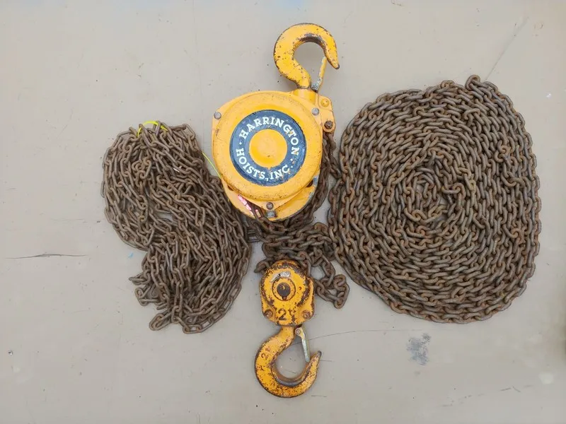 Таль Harrington 2 Ton Chain Hoist 20 Ft Lift CF020-20 — фото лота 1