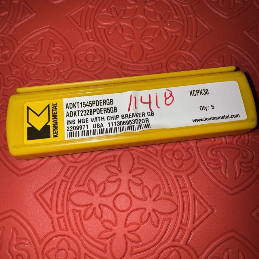 Режущий инструмент Kennametal Solid carbide Milling Insert ADKT1545PDERGB KCPK30