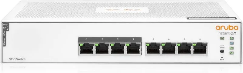 Коммутатор HPE 8 Port Rack Mountable Ethernet Switch JL811A