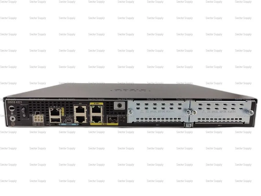 Маршрутизатор CISCO SYSTEMS INTGRD SRV RTR ROUTER ISR 4331 IPM8L10 ISR4321-AX/K9